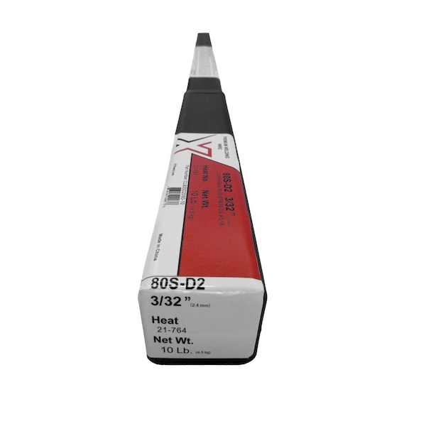 Xtrweld CL80SD212510 80S-D2 TIG GTAW Welding Wire 1/8 Inch Dia 10 Lb. Box, priced per pound CL80SD2125-10 - main